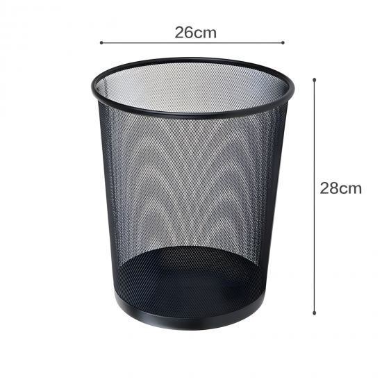 Metal Trash Can Large